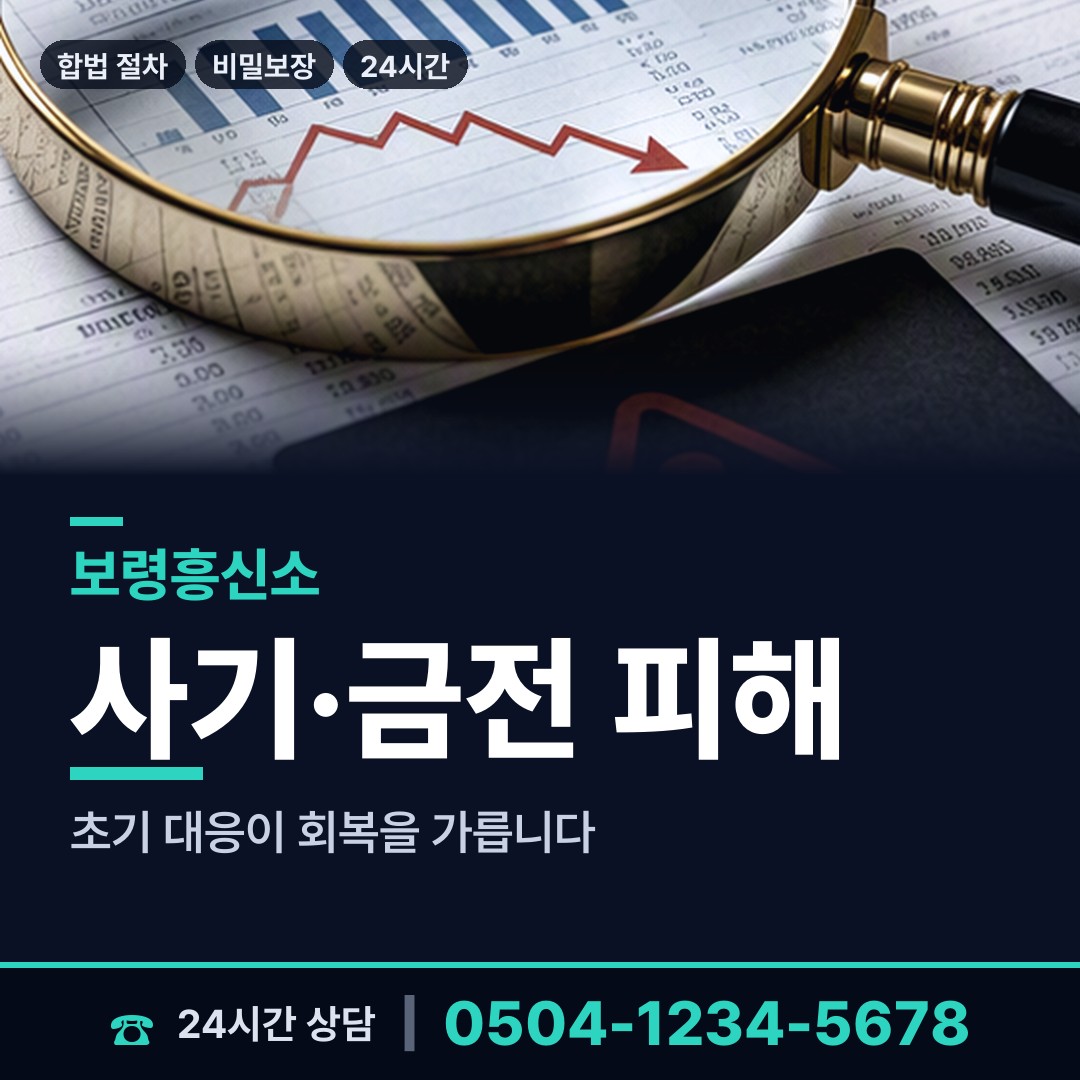 보령 주교면 사설탐정 상담 안내